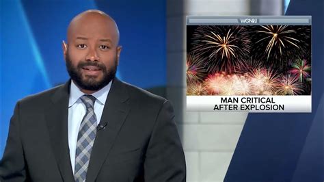Firework explodes on Illinois man's face; critical condition